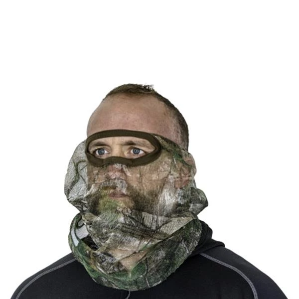 Hunters Specialties Odor eliminators 3/4 Net Facemask Realtree Edge Camo 3 Hunters Specialties Odor eliminators 3/4 Net Facemask Realtree Edge Camo