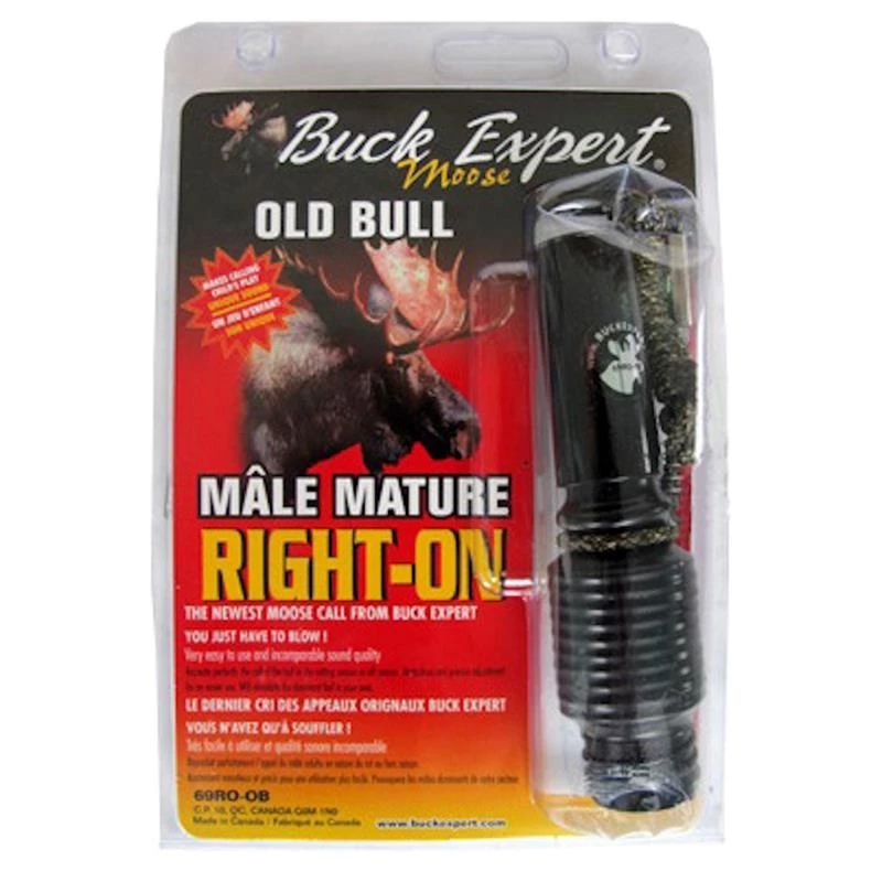 Buck Expert Moose calls Right-On Call Mature Bull Moose 3 Buck Expert Moose calls Right-On Call Mature Bull Moose