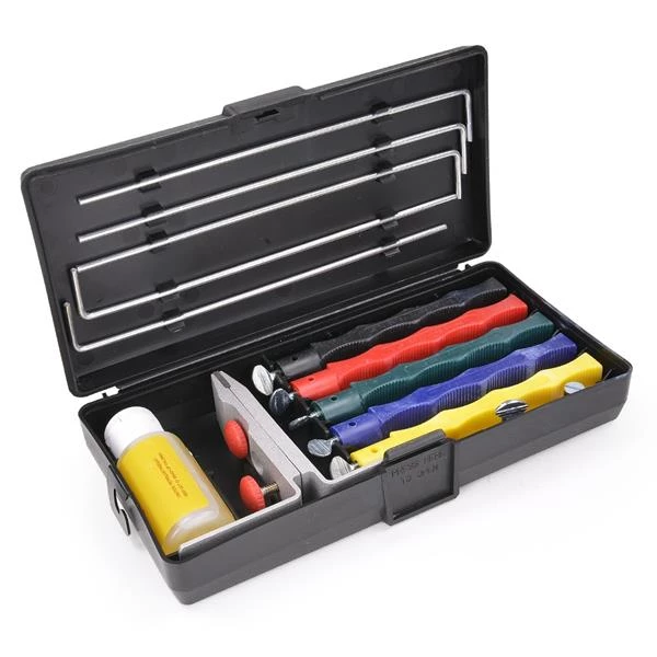 Lansky Sharpeners Knives sharpeners and sheaths Deluxe Controlled-Angle Sharpening System 3 Lansky Sharpeners Knives sharpeners and sheaths Deluxe Controlled-Angle Sharpening System