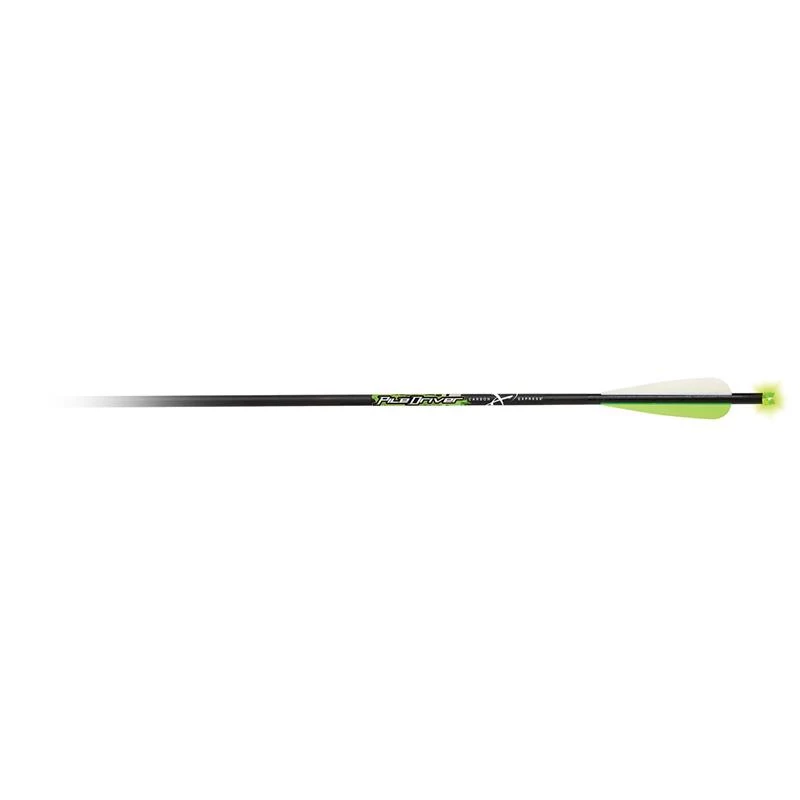 Carbon Express Arrows and shafts Set of 3 20" Piledriver Cross Bolt with light nocks 3 Carbon Express Arrows and shafts Set of 3 20" Piledriver Cross Bolt with light nocks