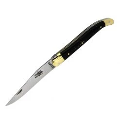 Forge de Laguiole Folding knives 12TC Compressed Fabric, Brass bolsters Knife -Hunting Sales Shop 387699 2