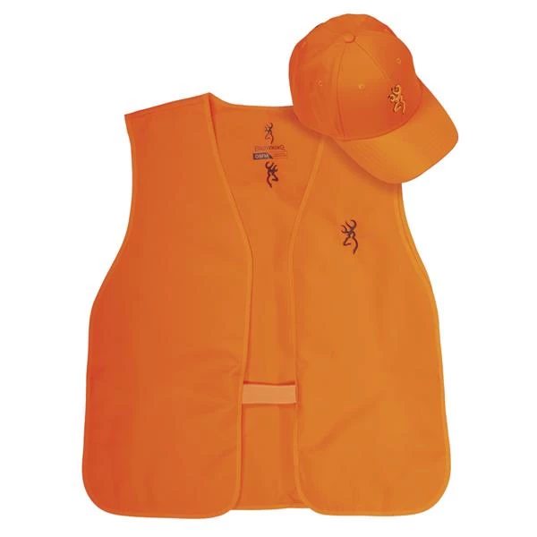 Browning Caps, beanies and accessories Blaze Vest and Cap Combo 3 Browning Caps, beanies and accessories Blaze Vest and Cap Combo