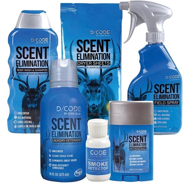 Code Blue Minerals and attractants Pro Hunter Scent Elimination Kit 3 Code Blue Minerals and attractants Pro Hunter Scent Elimination Kit