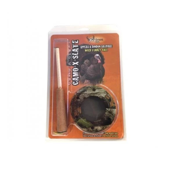 Extrêmes C.G. Turkey calls Camo-X-Slate Turkey Friction Call 3 Extrêmes C.G. Turkey calls Camo-X-Slate Turkey Friction Call