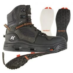 Korkers Wading boots Terror Ridge Fishing Boots with Felt and Kling-on Outsoles